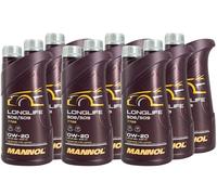 Mannol Longlife 508/509 0W-20 : 9 x 1 Liter