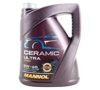 Mannol Motoröl Motor Öl MANNOL 5W-40 Ceramic Ultra 5 Liter (5,00 € pro 1 l)
