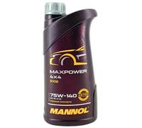 Mannol Getriebeöl MANNOL Maxpower 4x4 75W-140 API GL 5 LS 1 Liter (5,95 € pro 1 l)