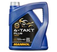 8 (2x4) Liter MANNOL 4-Takt Plus - synthetisches Motorradöl