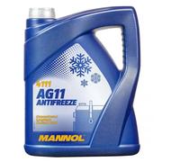 20 (4x5) Liter MANNOL Longterm Antifreeze AG11 Kühlerfrostschutz Konzentrat blau