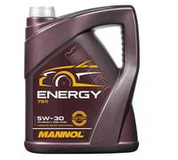 Mannol 5W-30 ENERGY 5 Liter + Öl Einfülltrichter + Ölfilter