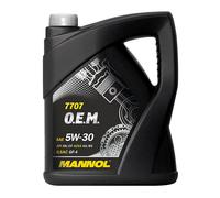 60 (12x5) Liter MANNOL 5W-30 O.E.M. 7707 für Ford Volvo