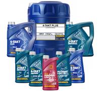 10 (10x1) Liter MANNOL 7830 SAE 20W-50 Motorbike 4-Takt HD