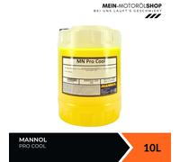 Mannol Pro Cool Kühlerfrostschutz Motorrad Kühlflüssigkeit 10 Liter