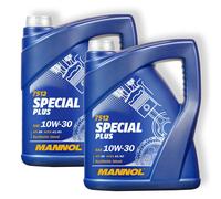 Mannol Special Plus 10W-30 Motoröl Öl 2x 5L ACEA A3/B3 passend für VW 505.00 501.01 MB 229.1 MN7512-5