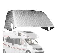Manolyee Wohnmobil-Windschutzscheiben-Sonnenschutz, UV-beständig, wasserdicht, staubdicht, Frostschutz, Windschutzscheibenabdeckung gegen Schnee, Frost, Staub