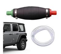 Manuelle Ölpumpe,Manuelle Getriebeöl-Absaugpumpe - Tragbare Ölpumpe für Benzin Wasser Transfer,geeignet für Autos, Trucks, SUVs, Wohnmobile, Boote, mit 1,0 m Siphon-Schlauch