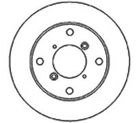 Mapco 25590 Single Bremsscheibe