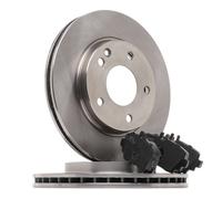 Mapco 47802 Bremsensatz Bremsscheiben mit Bremsbeläge Vorderachse