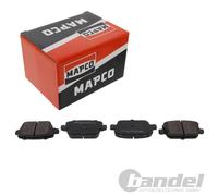 MAPCO BREMSBELÄGE SATZ HINTEN passend für FORD FOCUS GALAXY KUGA MONDEO S-MAX LA