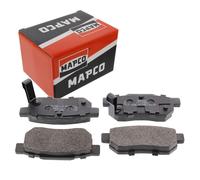 MAPCO BREMSBELÄGE SATZ HINTEN passend für HONDA ACCORD CITY CIVIC CONCERTO CRX P