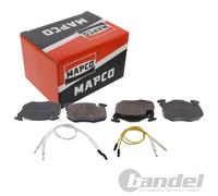 MAPCO BREMSBELÄGE SATZ VORNE passend für CITROËN SAXO PEUGEOT 106 205 305 309 40
