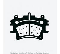 MAPCO Bremsbelagsatz Scheibenbremse 106046 für FIAT TIPO 356HXF1B 356WXF1B LPG