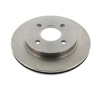MAPCO Bremsscheibe 15827 Hinterachse belüftet 253mm 20mm für Ford