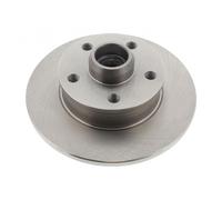 MAPCO Bremsscheibe 15836 Hinterachse voll 226mm 10mm für VAG