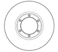 MAPCO Bremsscheibe vorne rechts links belüftet 257mm für GENERAL MOTORS ISUZU OPEL 15842