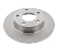 MAPCO Bremsscheibe 15877 Hinterachse voll 255mm 10mm für VAG