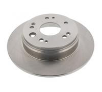 MAPCO Bremsscheibe 25209 Hinterachse voll 282mm 9mm für HONDA