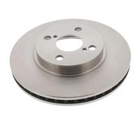 MAPCO Bremsscheibe 25561 Vorderachse belüftet 255mm 25mm für TOYOTA