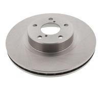 MAPCO Bremsscheibe 25583 Vorderachse belüftet 277mm 24mm für Subaru