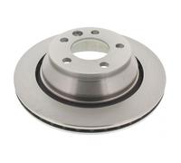 MAPCO Bremsscheibe 25777 Hinterachse belüftet 314mm 22mm für VW