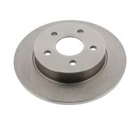 MAPCO Bremsscheibe 25815 Hinterachse voll 265mm 11mm für Ford