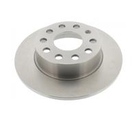 MAPCO Bremsscheibe 25831 Hinterachse voll 255mm 10mm für VW VAG