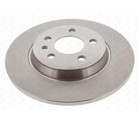 MAPCO Bremsscheibe Hinterachse 25881