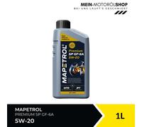 Mapetrol 5W-20 GM dexos1 Ford Fiat Chrysler Honda Mazda Subaru Jaguar LR 1 Liter