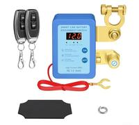 Marchfunny Batterietrennschalter 12 V 240 A mit flexibler Fernbedienung und manueller Steuerung für Autos, Boote, Wohnmobile und Motorräder