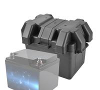 Marine Battery Box - Hochleistungskoffer, Autokuktionskugel | wasserdichte Kfz -Batteriehalter, robuster Behälter mit Griffen für Solarenergie -Setups, RV -Anhänger -Stromspeicher und Bootsanlagen
