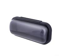 Marine Radio Schutzschild, 180 mm, robuste, wasserdichte Abdeckung mit Klapptür und federbelasteter Entriegelung, stabile Stützablage für Yacht-Audio-Schutz, Bootfahrer Enthusiasten