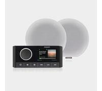 Marine-Stereopaket Fusion MS-RA670, 12 V, 280 W, schwarz + 2 Marine Lautsprecher Fusion Signature Classic 6.5", 230 W