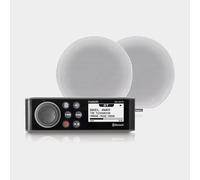 Marinestereopaket Fusion MS-RA70, 12 V, 280 W, schwarz + 2 Marine Lautsprecher Fusion Signature Classic 6.5", 230 W