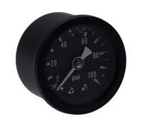 Marshall Öldruckmesser Öldruckanzeige CarbonFace schwarz 100PSI f. Harley-Davids