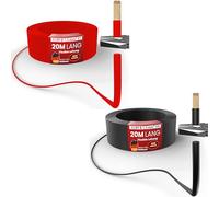 MAS Premium FLRY-B 1,5 mm² Fahrzeugaderleitung 5-100m KFZ Kabel Einsatz in elektrischen Anlagen von Fahrzeugen Schwarz Rot oder 2st. Set (Rot + Schwarz) (Schwarz + Rot, 20m)