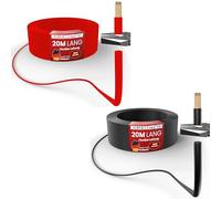 MAS Premium FLRY-B 1,5 oder 2,5 mm² Fahrzeugaderleitung 5-100m KFZ Kabel Einsatz in elektrischen Anlagen von Fahrzeugen 2st. Set (Rot + Schwarz) (FLRY-B 2,5 mm², 20m)