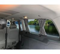 BREMER SITZBEZÜGE Maß Gardinen Sonnenschutz für Mercedes Vito W638 (701) in Grau