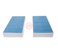 MASTER-SPORT Innenraumfilter Aktivkohle, mit antibakterieller Wirkung, Pollenfilter, mit fungizider Wirkung 2646-2-IFB-SET-MS