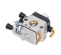 MasYosh C1Q S97 Vergaser, Luftfilter-Set mit Zündkerze und Kraftstoffleitung für FS38 FS45 FS55 KM55R Rasenmäher und Kombi-Motor-Motor-Ersatzteile