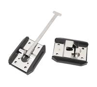 Masyrt Türhalter für Wohnmobil-Anhänger Im T-Stil aus Edelstahl, Schnapp- und Haltehaken für die Außeneingangstür für Wohnmobile und Anhänger (6 Zoll)