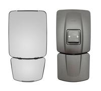 Matel Service® 2x Außenspiegel ACV0805960 G304810150020 konvex mit Blind Spot, E20 zugelassen - passend für New Holland T4 T5 Serie, Case IH Farmall LUXXUM, Steyr Kompakt, Ø17 mm, 435x223 mm