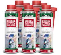 MATHY-D Diesel Systemreiniger (5 x 250 ml) - hochwirksames Diesel Additiv - Brennraum Reiniger - Zertifizierter Diesel Reiniger