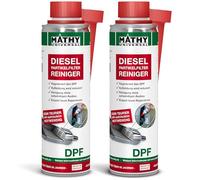 MATHY-DPF Partikelfilter Reiniger Diesel (2 x 300 ml) - hochwirksamer DPF Reiniger - Diesel Systemreiniger für Dieselmotoren - Diesel Additiv