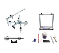 MAX2H Reifenmontiergerät EVO2 Set für Einarmschwingen 42-62 mm / 50-80 mm (Klebe