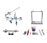 MAX2H Reifenmontiergerät EVO2 Set für Einarmschwingen 42-62 mm / 50-80 mm (Klebe