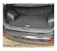 MAX6 Passgenaue Heckstoßstangenschutzfolie kompatibel mit Volkswagen Golf VII HB 3/5türer 2012-2019 - Karbon-Optik