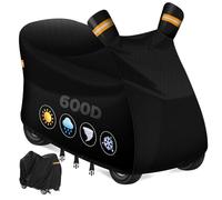 MaxAwe 142x66x119cm Elektromobil Abdeckung, 600D Oxford PU Beschichtung wasserdichte Abdeckplane Rollerabdeckung, Behinderung Scooter Schutzhülle mit Gummiband Reflektierenden Streifen