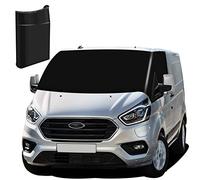 MaxEarn Frontscheibenabdeckung für Ford Transit Custom, 600D Sonnenschutz | 100% Verdunkelung Thermomatten, 4-Jahreszeiten-Blockiert UV Strahlen Wetterfest Eisschutz Staub Frontabdeckung Wrap Cover